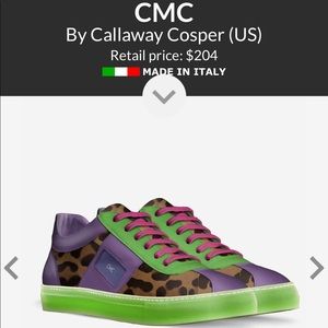 A custom shoe created and designed by ME!